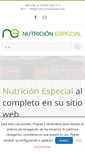 Mobile Screenshot of nutricionespecial.com